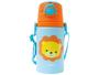 Imagem de Garrafa Infantil com Canudo 450ml Buba Animal Fun