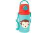 Imagem de Garrafa Infantil com Canudo 450ml Buba Animal Fun - Macaco