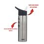 Imagem de Garrafa Inox 750ml Com Capa Neoprene Sport To Go Mor 