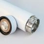 Imagem de Garrafa isotermica aço com infusor e visor touch em led 500ml
