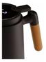 Imagem de Garrafa Jarra Térmica Café Chá Inox Termômetro Digital 1l Com Display Preto