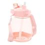 Imagem de Garrafa Lyor Multiuso C/ Alca Dupla e Canudo Rosa 1200 Ml