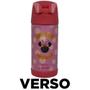 Imagem de Garrafa Minnie Mouse Térmica Quente Gelada Infantil Com Canudo De Silicone Rosa 350ML Oficial Disney