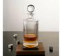 Imagem de Garrafa P/ Whisky De Cristal Redonda Lines 800ml 