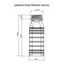 Imagem de Garrafa pe 200ml. premium com 100 un.
