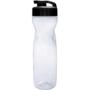 Imagem de Garrafa Plastica Veneza TRANSP./PRETO 600ML