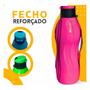 Imagem de Garrafa Plástico 600ml Squeeze Rosa Infinity