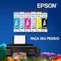 Imagem de Garrafa Refil Tinta Magenta Claro T673620 Original Epson Ecotank Compatível Impressoras L800 L805 L810 L850 L1800