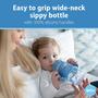 Imagem de Garrafa Sippy Spout Dr. Brown's Milestones 270 ml azul claro