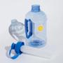 Imagem de Garrafa Squeeze 1Lt com Alça Colorida - Azul