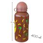 Imagem de Garrafa Squeeze 400Ml Infantil Metal Agua Suco Decorada Fofo