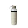 Imagem de Garrafa Squeeze 400ml Tampa Inox C/ Capa Protetora Esportes