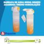 Imagem de Garrafa Squeeze 800ml Com Pegador E Filtro Shake Academdia CB3104