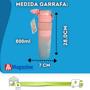 Imagem de Garrafa Squeeze 800ml Com Pegador E Filtro Shake Academdia CB3104