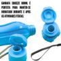 Imagem de Garrafa Squeeze Água De Plástico Academia Fitness Treino Bico Com trava 800ml Diversas Cores Redstar