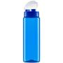 Imagem de Garrafa / squeeze de plastico pet sport azul transcolor com tampa 750ml - BANDEIRANTE