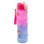 Imagem de Garrafa Squeeze de Policabornato 1un  680ml com Cartelas de Adesivos Lyor
