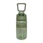 Imagem de Garrafa Squeeze Infantil Colorida Com Alça E Canudo 600ml
