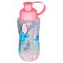 Imagem de Garrafa Stitch Squeeze BPA Free Infantil Escolar Transparente