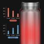 Imagem de Garrafa Térmica 480Ml Com Medidor De Temperatura Digital Led