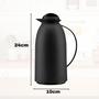 Imagem de Garrafa Termica 750 ml Preto Com Ampola de Vidro