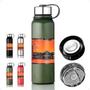 Imagem de Garrafa Térmica Aço Inox A Vacuum Bottle Água Suco 1,1 Litro