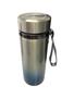 Imagem de Garrafa Térmica Aço Inox Com Filtro De Chá 800ml Quente Frio Café Água Bebidas Resistente Qualidade