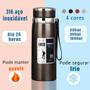 Imagem de Garrafa Térmica Aço Inox Com Infusor Bebida Água 600ml
