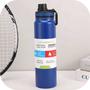 Imagem de Garrafa Térmica Aço Inox Portátil 769ml isolamento duplo Café Suco Água Academia viagem treino esportes Camping