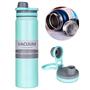 Imagem de Garrafa Térmica Aço Inox Portátil 769ml isolamento duplo Café Suco Água Academia viagem treino esportes Camping