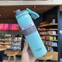 Imagem de Garrafa Térmica Aço Inox Portátil 769ml isolamento duplo Café Suco Água Academia viagem treino esportes Camping
