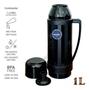 Imagem de Garrafa Térmica Aladdin Continental 1 Litro Black