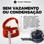 Imagem de Garrafa Térmica Arell Straw Time Flamengo Fitness Luxo 956ml