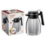 Imagem de Garrafa Térmica Bule 1,2L c/ Gatilho Quebec Inox Euro Café