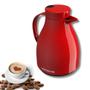 Imagem de Garrafa Térmica Bule C/ Gatilho 1,0 Litro Café - Vermelha
