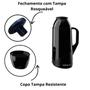 Imagem de Garrafa Térmica Café Portátil Pequena Tampa Copo 500ml