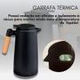 Imagem de Garrafa Térmica CaféClick com Cabo de Madeira 1 Litro - Mimo