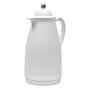 Imagem de Garrafa Termica Classica Com Alça Ergonômica Para Cha/cafe Branca 1L Com Vedação - Mimo Style