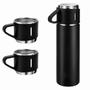 Imagem de Garrafa Térmica com 3 Canecas 500ml High Quality Flask Set