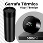 Imagem de Garrafa Térmica de 500ml com Sensor de Temperatura A escolha perfeita para quem ama bebidas quentes