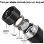 Imagem de Garrafa Térmica Digital Inox Sensor de Temperatura e Luz de Led 500ml