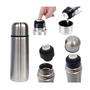 Imagem de Garrafa Térmica Duplo Inox Não Quebra Café Chá Viagem 700ml