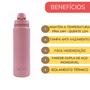 Imagem de Garrafa Térmica Easy Open Bup One 700ml Estilo Elegância