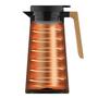 Imagem de Garrafa Térmica Electrolux 1,8L Preta Fosca Sense Com Bico Corta Pingos