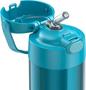 Imagem de Garrafa térmica em aço inox 340ml, infantil, teal