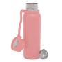 Imagem de Garrafa térmica em aço inox Lyor Explorer 650ml rosa