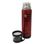 Imagem de Garrafa Térmica Flamengo Com Caneca G 475 ml UN - Vermelho e Preto - Brasfoot