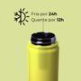 Imagem de Garrafa Térmica Fresh 650ml Lemon - Gocase 0031