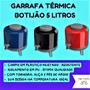 Imagem de Garrafa Térmica Galão 5 L Com Torneira E Alça Água Café Suco