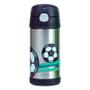 Imagem de Garrafa Térmica Infantil Futebol Thermos  355ml Divertidas